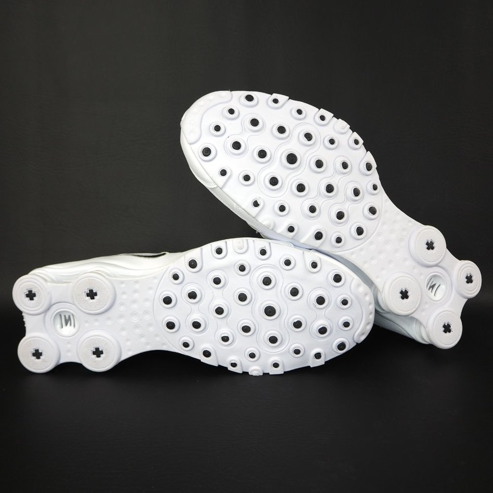 Nike Shox NZ EU Low Mens Running Shoes White Black - Picture 9 of 12